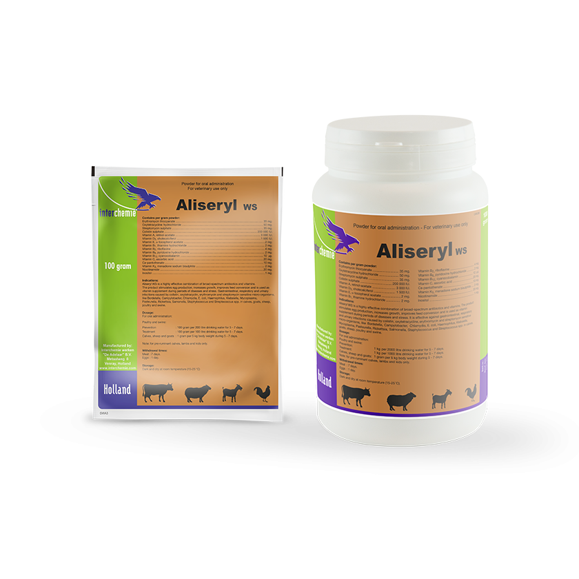 Aliseryl 1000gjar and 100g sachet